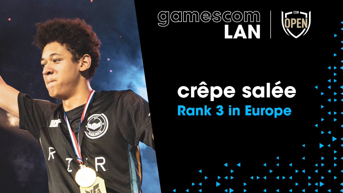 cgnopen's tweet photo. And with that, the French invasion is complete. 

@crepesaleessb will join us at gamescom LAN x CGN Open to compete for the title! 

The last time he visited Germany for a major tournament, he took first place. But this time the competition will be even more fierce! https://t.co/oF3o7eD7X7