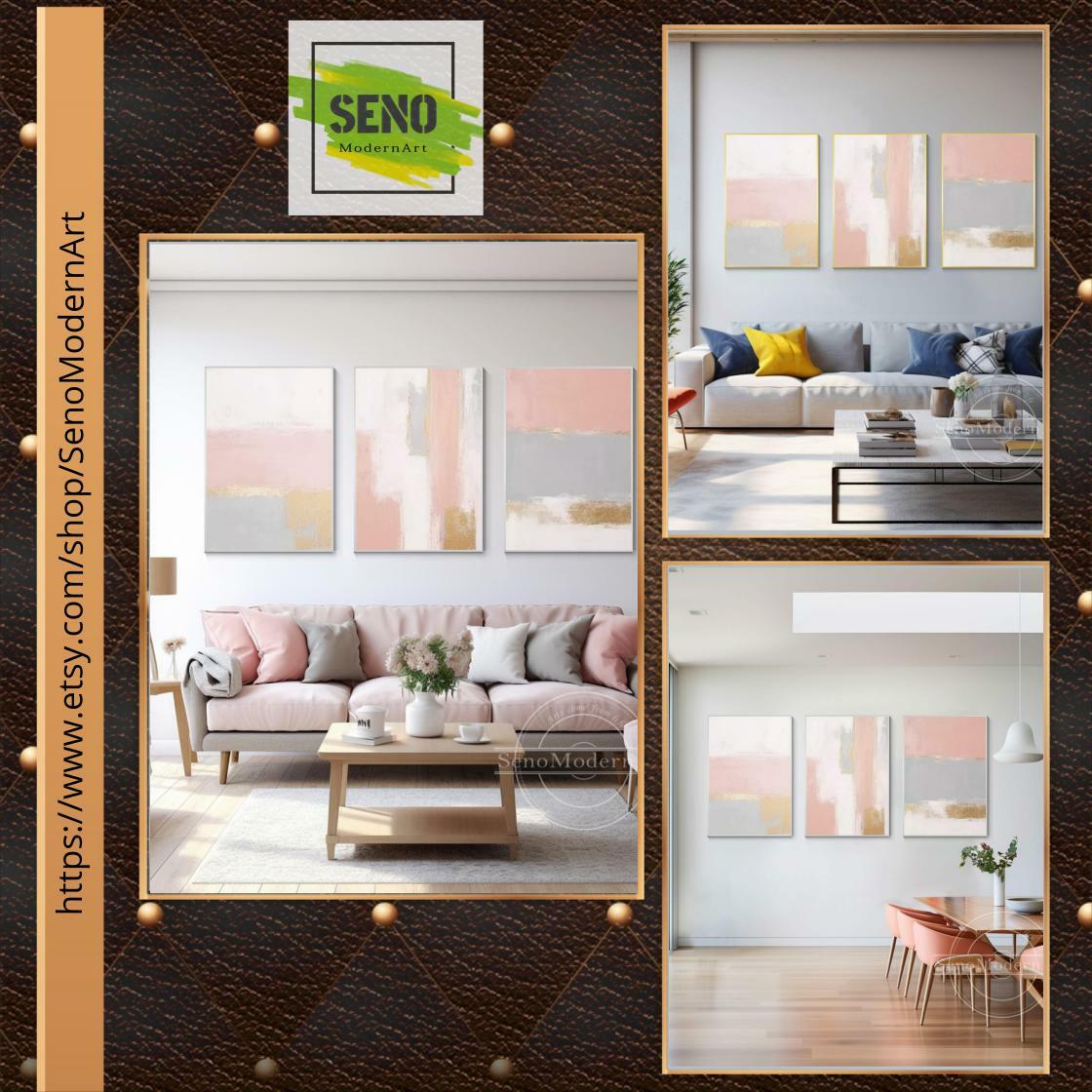 SenoModernArt's tweet image. 🐕 Big deals! Set of 3 Dopamine Decor Pink Gold Gray Abstract Organica Shape Art Minimalist Painting Framed Wall Art Original Painting 3 Piece Wall Art only at $436.00 on etsy.com/listing/178984… Hurry. #SetOf3 #FramedWallArt