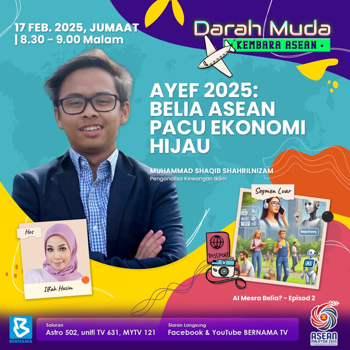 shaqibshahril's tweet photo. After a year hibernating from live interview, thanks to @Syedmohamedarif,
I will be in @BernamaTV tonight on discussing the pertaining issues and development that revolves around #EconomicDevelopment, #ClimateFinance, #ClimateGeopolitics in @ASEAN and 🇲🇾 Chairmanship. https://t.co/nXISPMdsQa