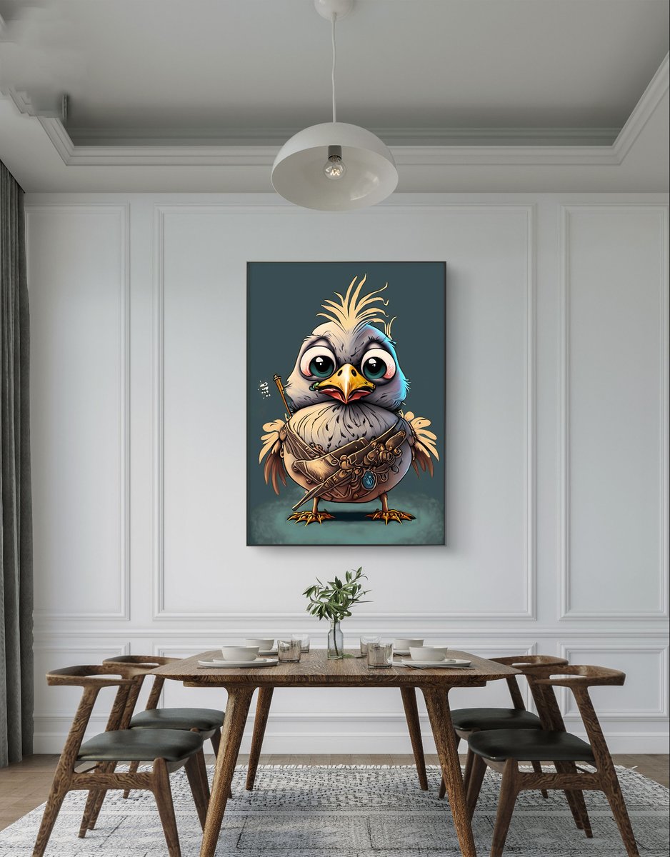 PeniculusShop's tweet photo. Ein edler Vogel mit dem Herzen eines Abenteurers und der Frisur eines Rockstars! Immer bereit, das Nest zu verlassen und die Welt mit seinen charmanten Piepsern zu erobern. 📷📷
LINK: https://t.co/0HoYs0idF8
#piepmatz #federn #steampunk #steam #kunst #kunstwerke #leinwandbild https://t.co/4j2BchbWK1