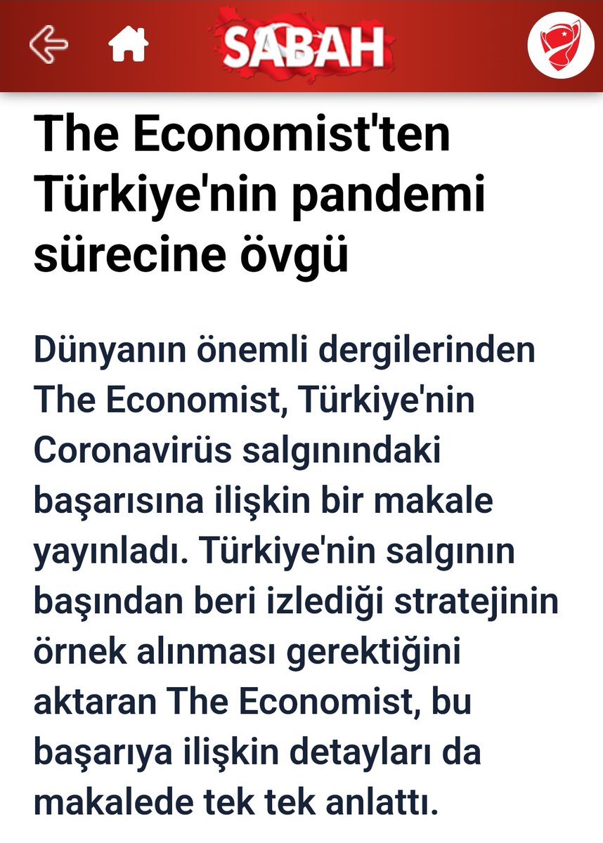 ErkanTrukten's tweet photo. The Economist madem kumpas üretme makinesi, dış güçlerin ajan dergisi, işine geldiğinde neden "The Economist'ten Türkiye'nin Pandemi Sürecine Övgü" diye başlık atıp ajanların dergisinin reklamını yapıyorsunuz ey hükümet savunucuları? 

Bu halk artık bunların oyunlarını görsün! https://t.co/K7QUblp91q