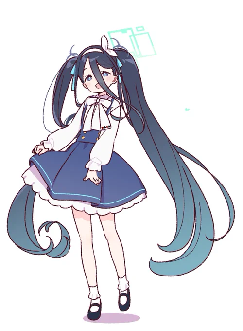 お洒落アリスちゃんかわいい #ブルアカ 
