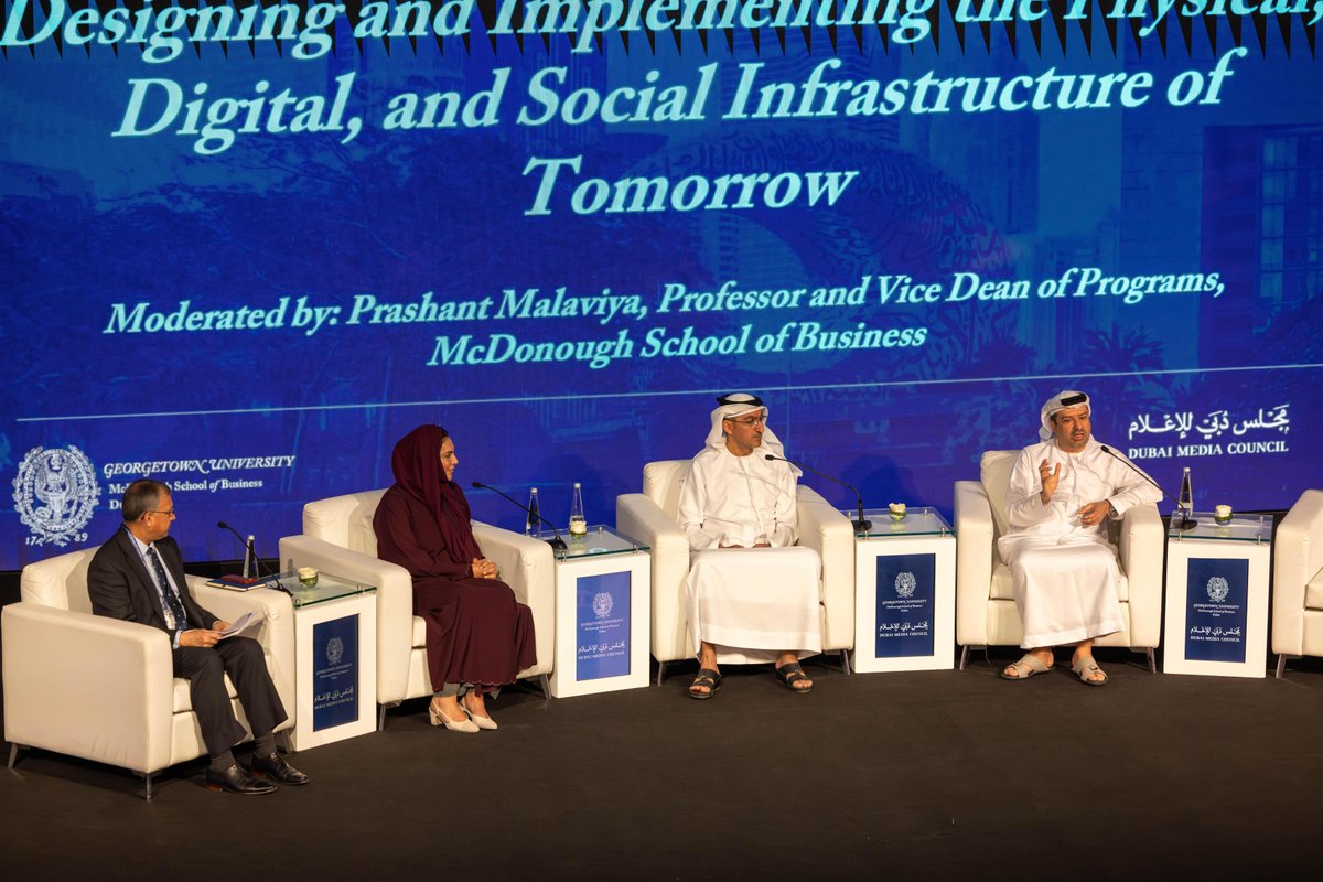 Dubai's Department of Economy and Tourism (@dubaidet) on Twitter photo The Dubai Rising conference, hosted by Georgetown University and the Dubai Media Council, explored Dubai’s growth vision. <a href="/drmarwan/">Marwan Alzarouni</a> addressed Dubai's advancements in digital innovation within the D33 agenda. Find out more here: mediaoffice.ae/en/news/2025/f… #Dubai The Dubai Rising conference, hosted by Georgetown University and the Dubai Media Council, explored Dubai’s growth vision. <a href="/drmarwan/">Marwan Alzarouni</a> addressed Dubai's advancements in digital innovation within the D33 agenda. Find out more here: mediaoffice.ae/en/news/2025/f… #Dubai