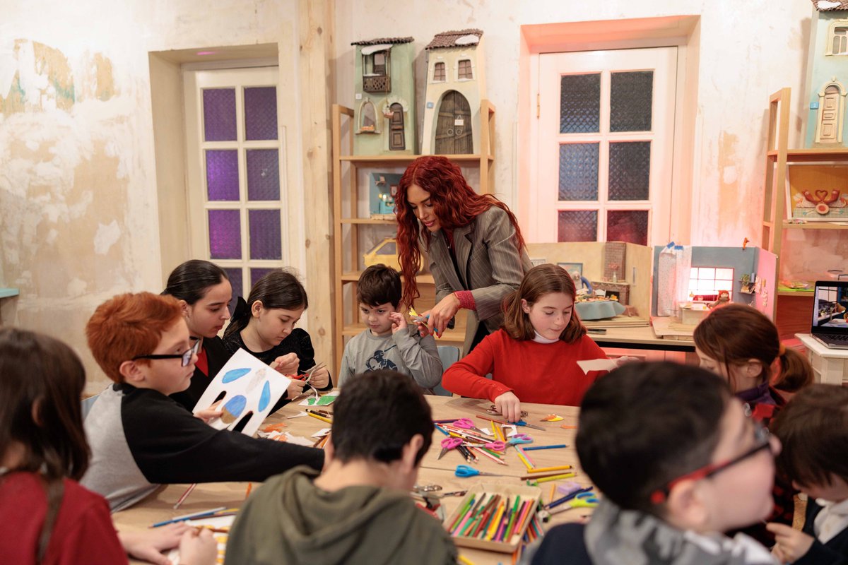Proud of #CSR  initiatives of The Georgian Post. Joint #masterclass of the Georgian Post and the Puppet Animation Studio.✉️