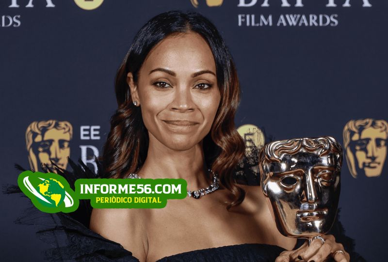 informe56rd's tweet photo. Zoe Saldaña gana el BAFTA a Mejor Actriz de Reparto por 'Emilia Pérez' https://t.co/2M3M2ToVYl https://t.co/xuc4xZXFja