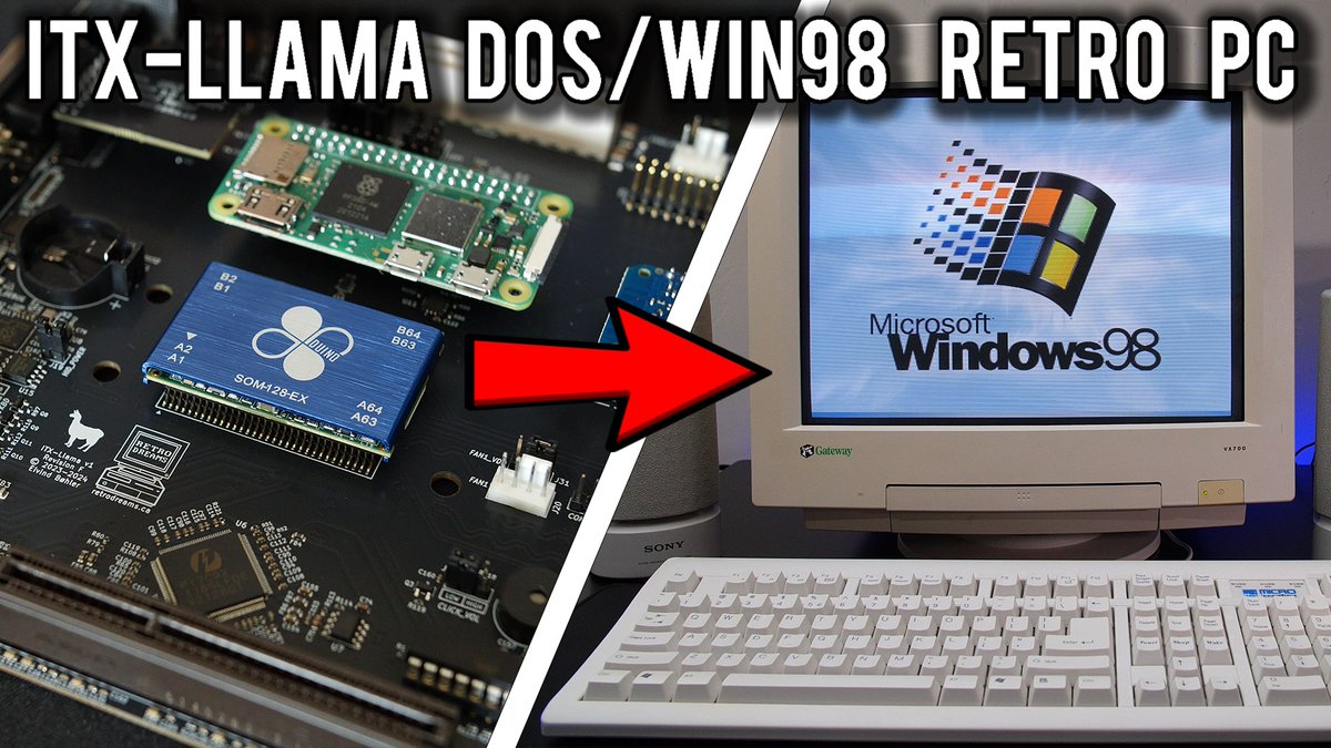 ModernVintageG's tweet image. New Video ! - Finally, the modern DOS/Windows 98 Retro PC Build I&apos;ve always wanted 

Watch Here: youtu.be/UAFBR-Wk5Xw 

#RetroPC #Windows98