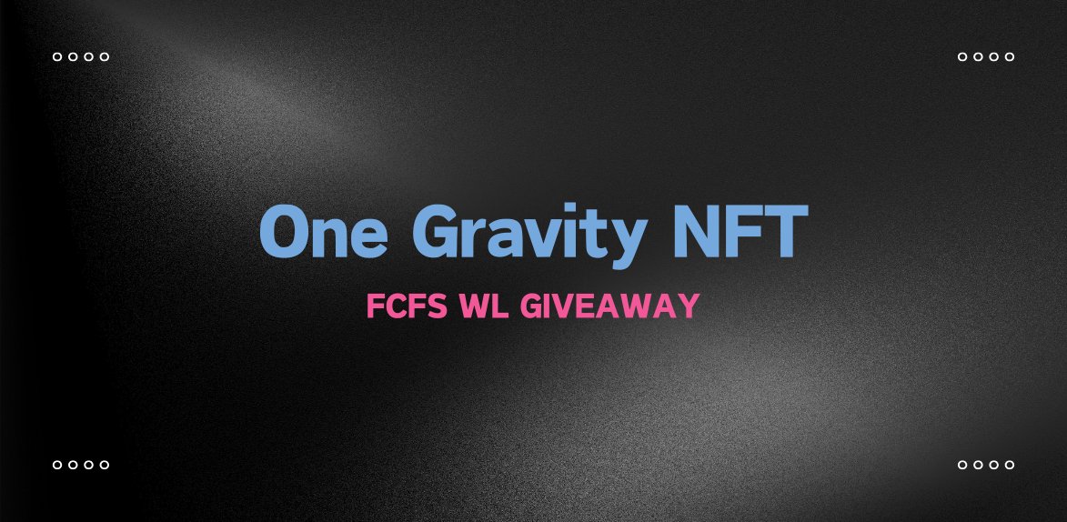 Zun (@zun2025) on Twitter photo I have partnered with <a href="/OneGravityNFT/">One Gravity (Ø,G)</a> to give away some FCFS whitelist spots for their upcoming NFT mint.
About One Gravity NFT :
▫️ Total Supply: 1,888 only
▫️ Genesis NFT collection of <a href="/0G_labs/">0G Labs (Ø,G) - AI L1</a>
Vana Genesis NFT reached an ATH of 3 ETH and Kaito Genesis NFT hit 12 ETH ATH. I have partnered with <a href="/OneGravityNFT/">One Gravity (Ø,G)</a> to give away some FCFS whitelist spots for their upcoming NFT mint.
About One Gravity NFT :
▫️ Total Supply: 1,888 only
▫️ Genesis NFT collection of <a href="/0G_labs/">0G Labs (Ø,G) - AI L1</a>
Vana Genesis NFT reached an ATH of 3 ETH and Kaito Genesis NFT hit 12 ETH ATH.