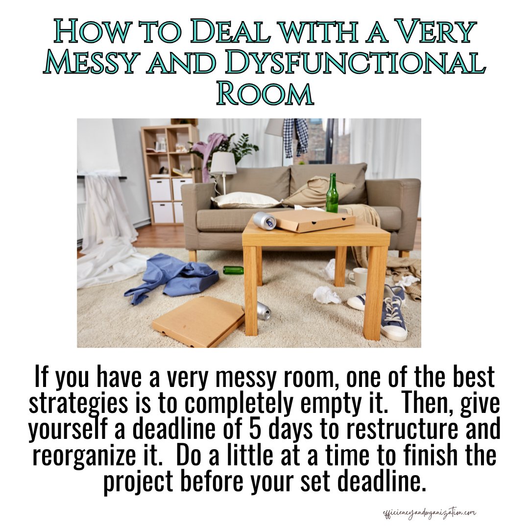 DrRHernandez's tweet photo. How to Deal with a Very Messy and Dysfunctional Room
Here is a helpful article on this topic: https://t.co/C2m0imx7w5
#messyroom #declutter #organize #organizingtips #declutteringtips #organizedroom #organizedspace
Read and subscribe. https://t.co/NKhQstMic1