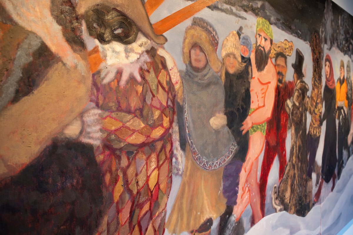 Talvilomaviikon ohjelmaa luvassa ke 19.2. ja to 20.2., kun tanssinopettaja Pia Hakovirta ohjaa lapsille tanssitunteja Milieu-näyttelyssä. Tunneilla tutustutaan taidenäyttelyyn liikkuen, tanssien, musiikkia kuunnellen ja piirtäen. bit.ly/3CVp4oj