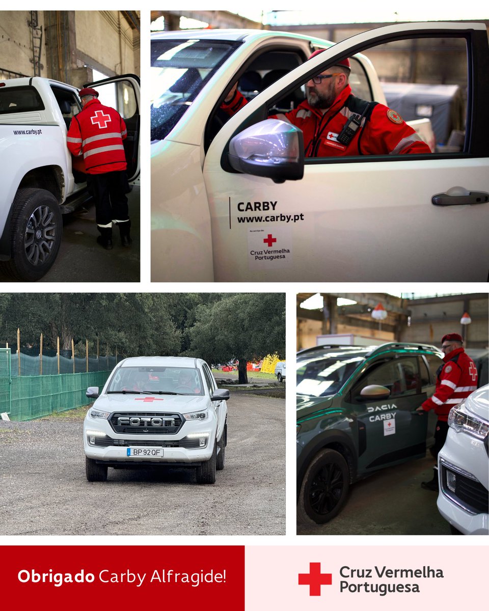 cvpcnemergencia's tweet photo. ➡️ No #EUMODEX25 não estivemos sozinhos! A Carby Almada e a Carby Alfragide estiveram sempre connosco, através do empréstimo de 4 viaturas essenciais à nossa atividade operacional durante todo o exercício! 🚨

Obrigado Carby  🙌🏼
#CVP #CruzVermelha #emergencia #EUMODEX https://t.co/CDwPY7UBdE