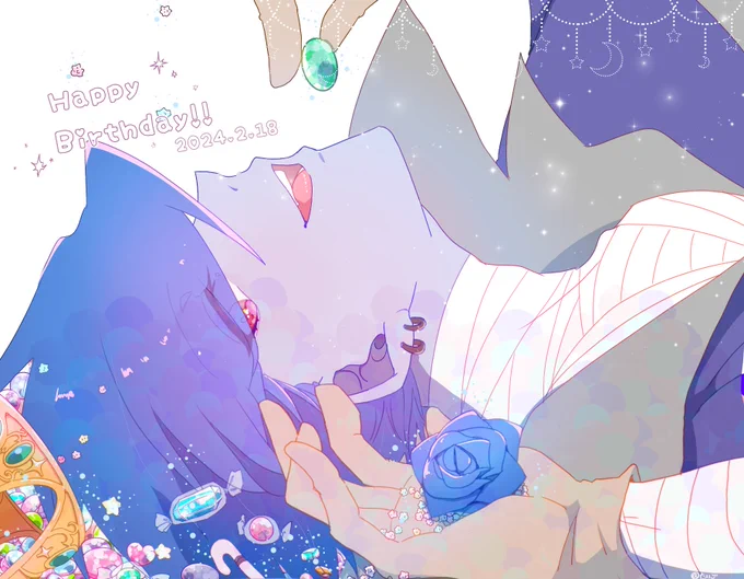 #Deuil_スマイル誕2025過去絵再掲ですが!お誕生日おめでとう～!! 