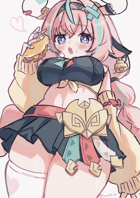 ヴァレサちゃんの太もも描きたくて爆速で描いてしまった 