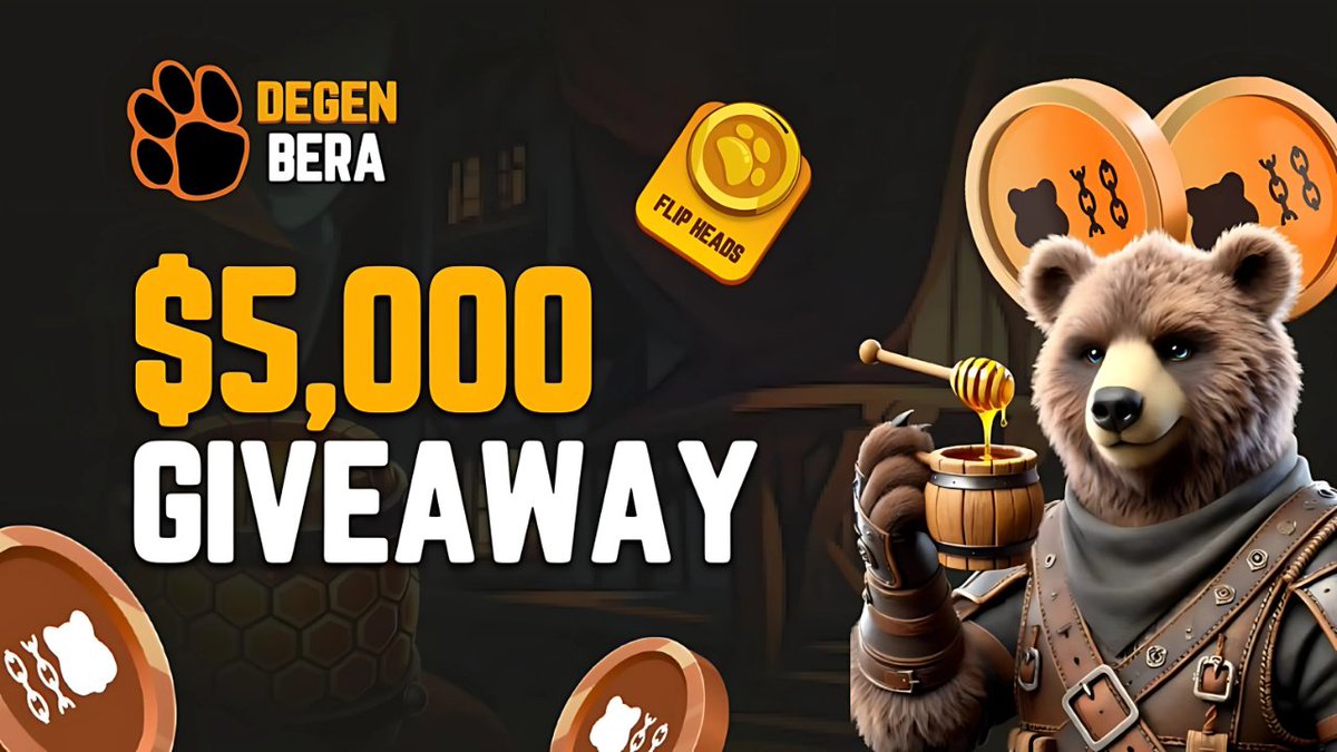 $5,000 UP FOR GRABS! 🎰🔥

The DegenBera challenge is ON! 🃏🎲
🐻 Roll the dice &amp; stack points
🎰 Climb the high-roller ranks
💰 Cash in on your share of $5,000 in rewards!

💸 Prize Pool Breakdown:
🃏 Top 10 → $96 each
🎲 Top 50 → $48 each
💵 Top 100 → $24 each
🔥 Top 200 →