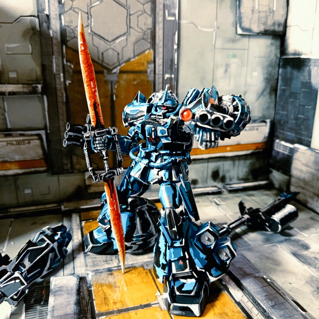 Rim93401428's tweet photo. Gouf custom ex
이름뒤에 ex붙이면 강해보임 

#gouf
#goufcustom
#gunpla
#gundam
#gunplacustom
#gundampainting
#gundamplasticmodel
#ガンプラ
#건프라
#鋼彈模型
#gundamdioram https://t.co/l9t85UWjHv