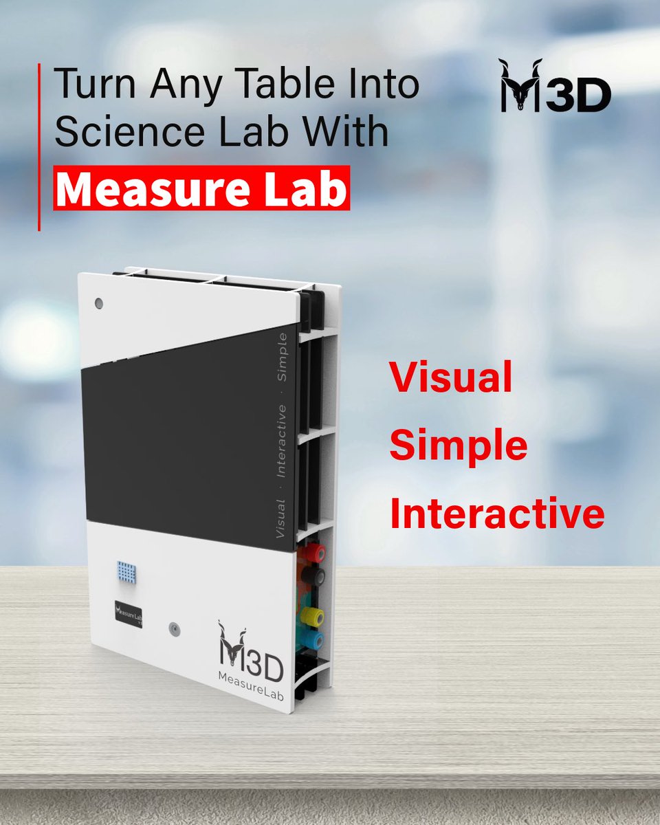 markhor3d's tweet photo. The all-in-one science kit! No lab? No problem! 

#M3D #Markhor3D #ScienceforAll #STEM #MeasureLab #Innovation https://t.co/eXoAavNzyU