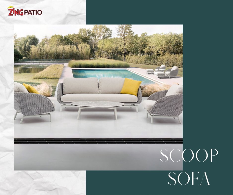 shopatzingfl's tweet photo. Embrace the past and present with Couture Jardin's exquisite #outdoorfurniture collection. Its calming gray and white weaves seamlessly into any outdoor space, bringing relaxation.

Where comfort meets flawless design. Shop the Scoop Collection today.

https://t.co/S5i6AqY7aP https://t.co/yGd0xSHqrJ