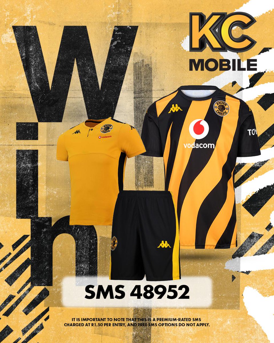 Win a Kaizer Chiefs Merchandise hamper

Stand a chance to win a Merchandise hamper this month, brought to you by KC Mobile, the official mobile sim card powered by <a href="/Vodacom/">Vodacom</a> that keeps you connected to all things Kaizer Chiefs.

How to Enter: SMS the word “KCMOBILE” along with