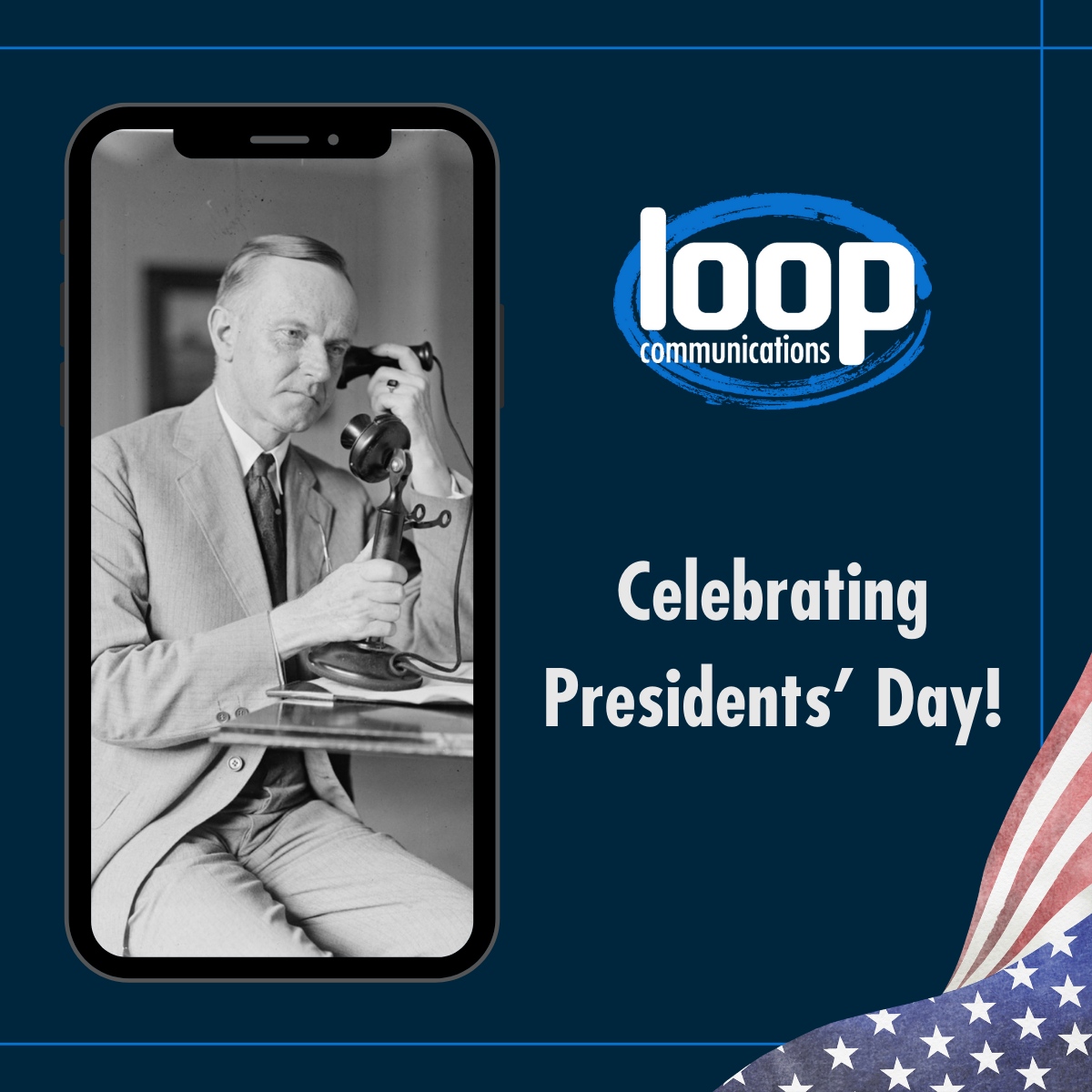 Happy Presidents' Day! Today, we honor the leaders who have shaped our nation. Did you know that Rutherford B. Hayes was the first president to have a telephone installed in the White House in 1877? And Calvin Coolidge made the first presidential transatlantic call in the 1920...