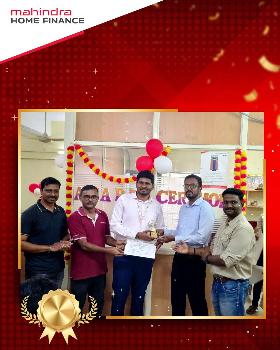 MahindraHomeFin's tweet image. Every success is a testament to the passion and commitment that drive us forward.
Congratulations to all our awardees—your success is our pride!

To know more about this post- linkedin.com/posts/mahindra…

#MahindraHomeFinance #BestPlaceToWork #TogetherWeRise #TamilNadu #TrustedBrand