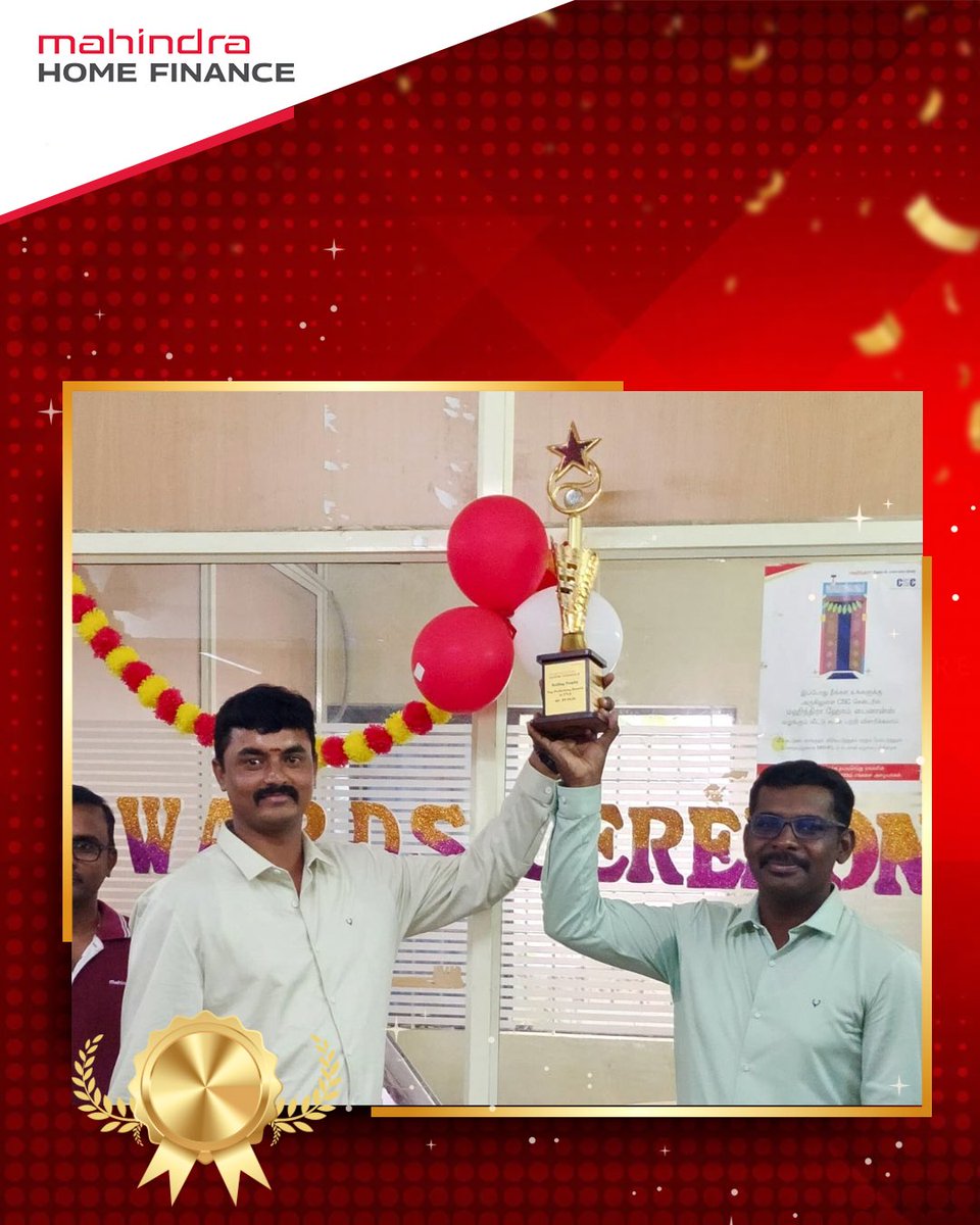 MahindraHomeFin's tweet image. Every success is a testament to the passion and commitment that drive us forward.
Congratulations to all our awardees—your success is our pride!

To know more about this post- linkedin.com/posts/mahindra…

#MahindraHomeFinance #BestPlaceToWork #TogetherWeRise #TamilNadu #TrustedBrand