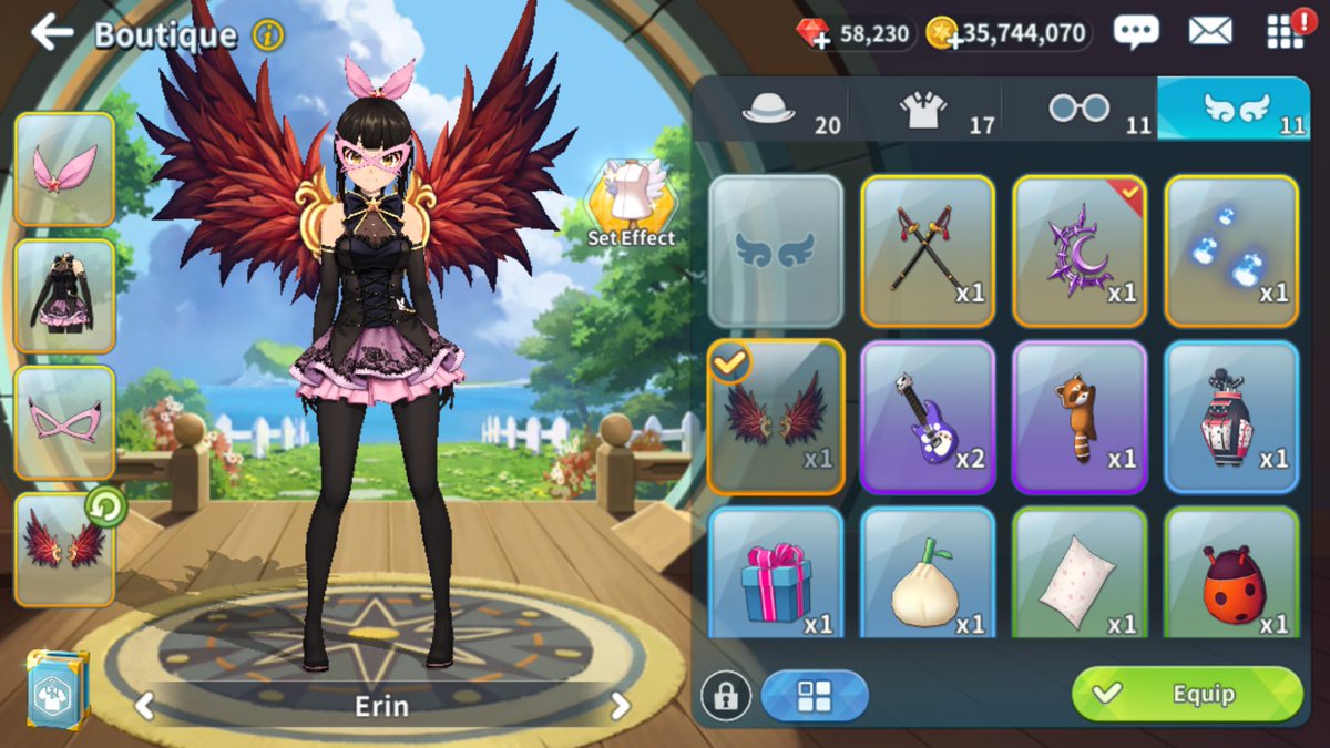_Blank2_'s tweet photo. Reached 2000 wins in Grade Match at some point today, nice milestone to tick off. I don't think that's even 20% of what I had on the old server but it's still much more than I ever expected to get here.

Erin also now has some red wings which is sort of neat I guess.
#BirdieCrush https://t.co/2X9oeld4j4