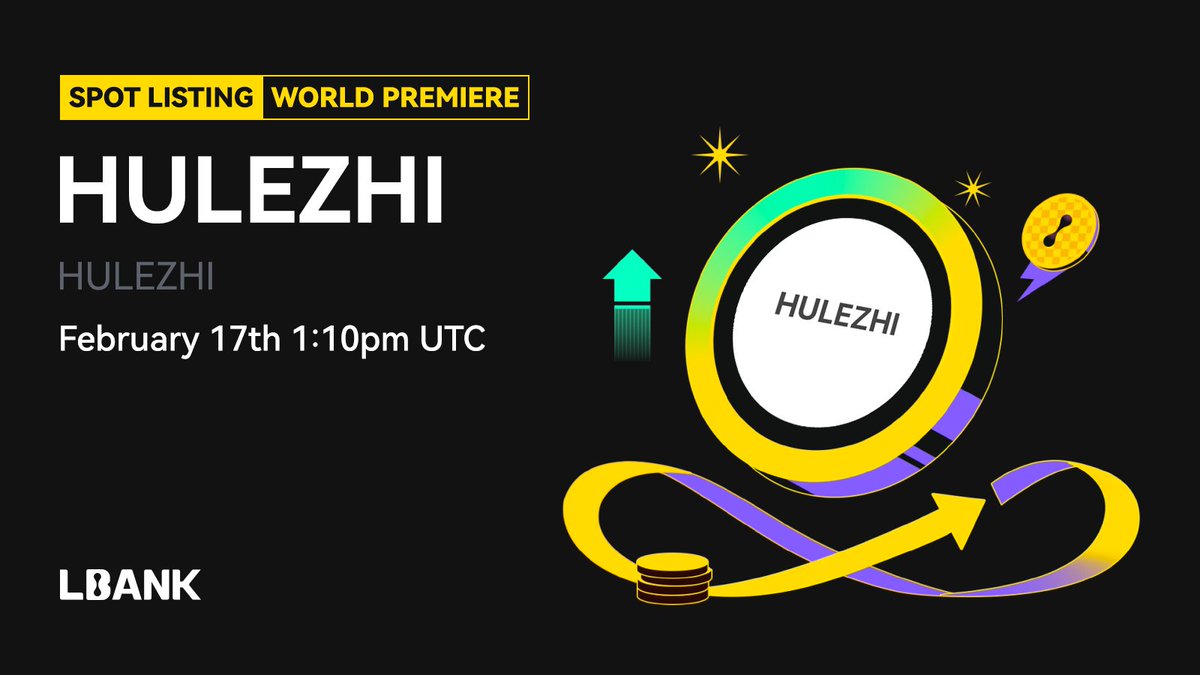 LBank_Exchange's tweet photo. 🔥 World Premiere #listing

🌠 $HULEZHI (HULEZHI) will be listed on LBank！@hulezhieth

��️ Details: https://t.co/uBjvswXdwb https://t.co/9ZmCGwgwre