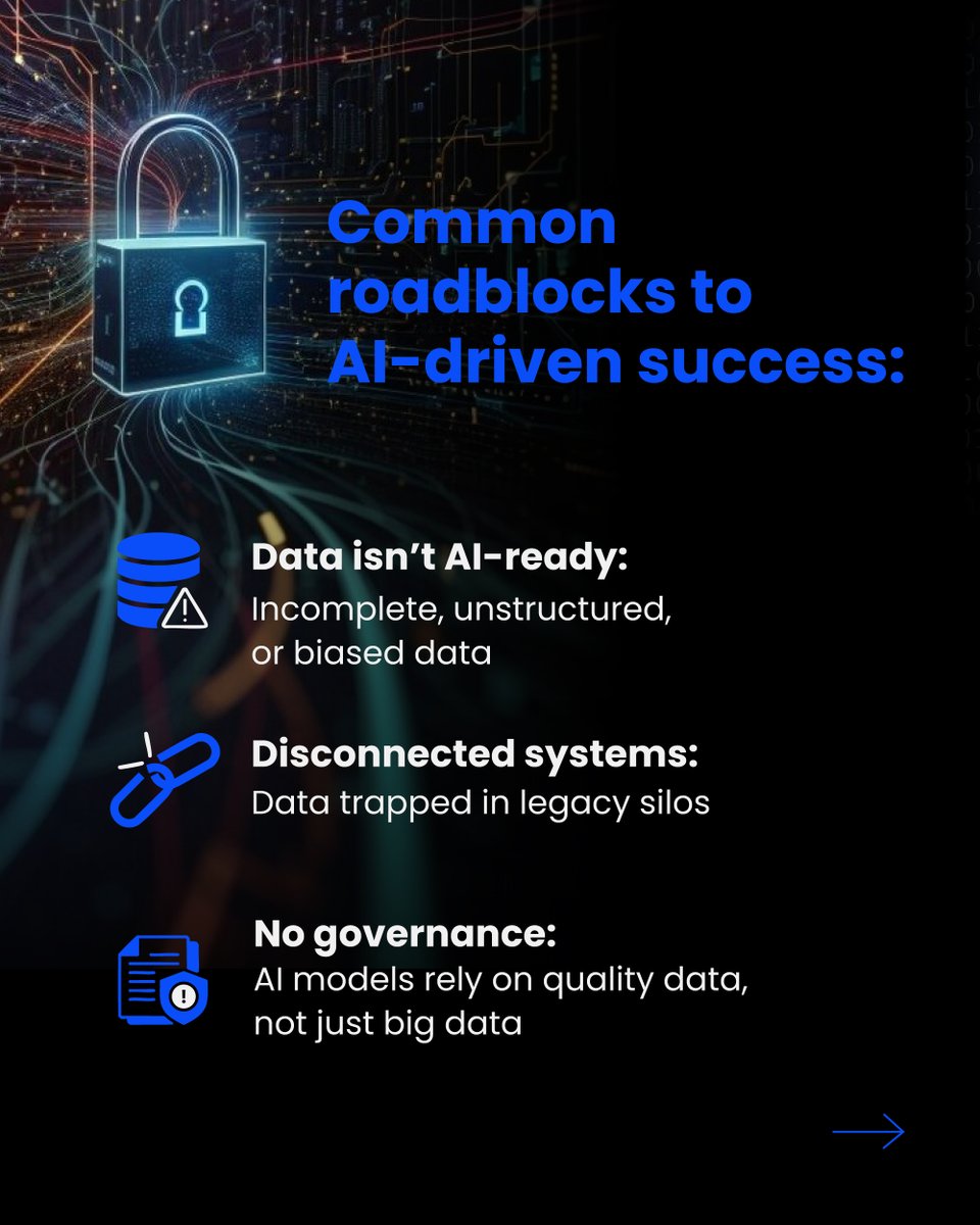iauro's tweet image. AI isn’t just about algorithms—it’s about the data that powers them. Most struggle with fragmented data, making AI adoption chaotic. 

At iauro, we fix that. No silos, no guesswork—just AI that works. 

#AIwithiauro #DataDrivenAI #FutureReadyTech #EvolvingTogether