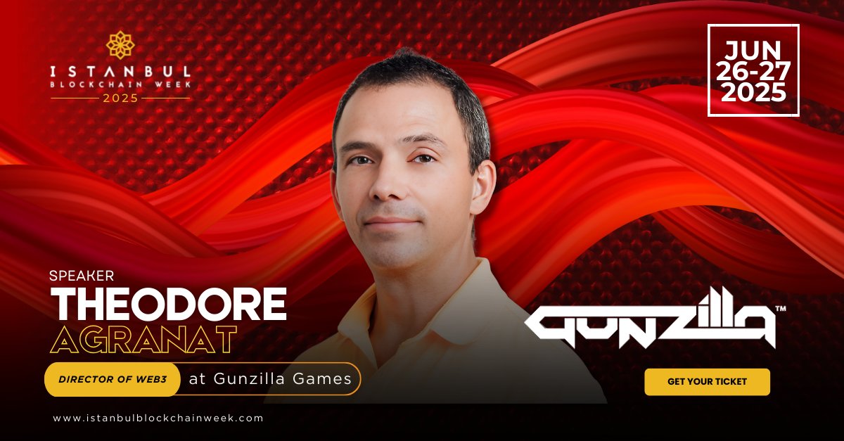 📢 Yeni bir konuşmacımız var! 🔥

Gunzilla Games Web3 Direktörü <a href="/TheodoreAgranat/">Theodore Agranat</a> (<a href="/GunzillaGames/">Gunzilla Games</a>), #IBW2025’te konuşmacımız olacak!

Web3, AI ve Kripto dünyasının önde gelen isimlerinin buluştuğu yılın en büyük etkinliğini sakın kaçırma!

📍 26–27 Haziran 2025 | Hilton Bomonti