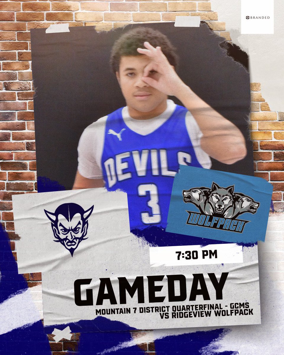 Gate City Athletics (@gchsdevils) on Twitter photo ๐จ BLUE DEVIL GAMEDAY ๐จ
๐๏ธ Mountain 7 District Quarterfinal
๐ Girls - #6 John Battle
๐ Boys - #7 Ridgeview
โฐ 6:00 PM
๐ GCMS
๐ Gate City, VA
๐บ NFHS Network
๐๏ธ GCSR
๐ผ Branded
๐ธ Maggie Grizzle | <a href="/GateCitySMP/">Gate City Sports Management</a>
#FAMILY #GCBB ๐จ BLUE DEVIL GAMEDAY ๐จ
๐๏ธ Mountain 7 District Quarterfinal
๐ Girls - #6 John Battle
๐ Boys - #7 Ridgeview
โฐ 6:00 PM
๐ GCMS
๐ Gate City, VA
๐บ NFHS Network
๐๏ธ GCSR
๐ผ Branded
๐ธ Maggie Grizzle | <a href="/GateCitySMP/">Gate City Sports Management</a>
#FAMILY #GCBB