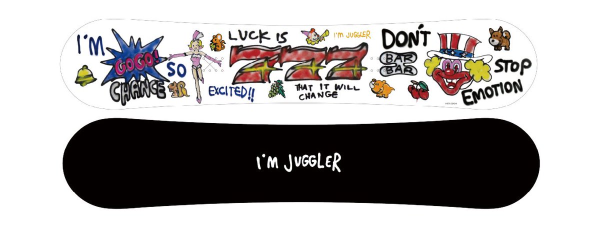 ジャグラー　スノーボード いぐっちゃんがジャグラーオリジナルボードで、時速77.7km/hを狙う