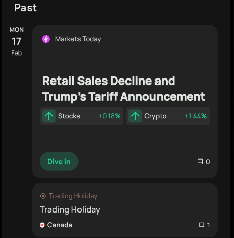kunnendavid's tweet photo. Still working on the daily market summary. 

Goals:
> Make it more precise—one sentence should be enough to capture the key market movement.
> Clearly differentiate between pre-market, market hours, and weekends.