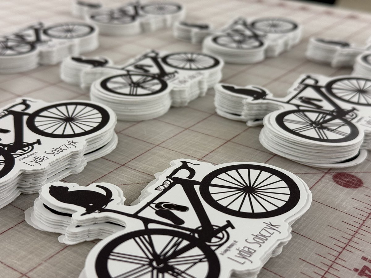 A special thanks and appreciation to <a href="/slowrollbuffalo/">Slow Roll Buffalo</a> for allowing us to create a sticker for a special person 🤍🚲🦬
*
*
*
#wny #buffalony #buffaloslowroll #community #bicycle #sticker #design #print #buffalostickercompany #memorial