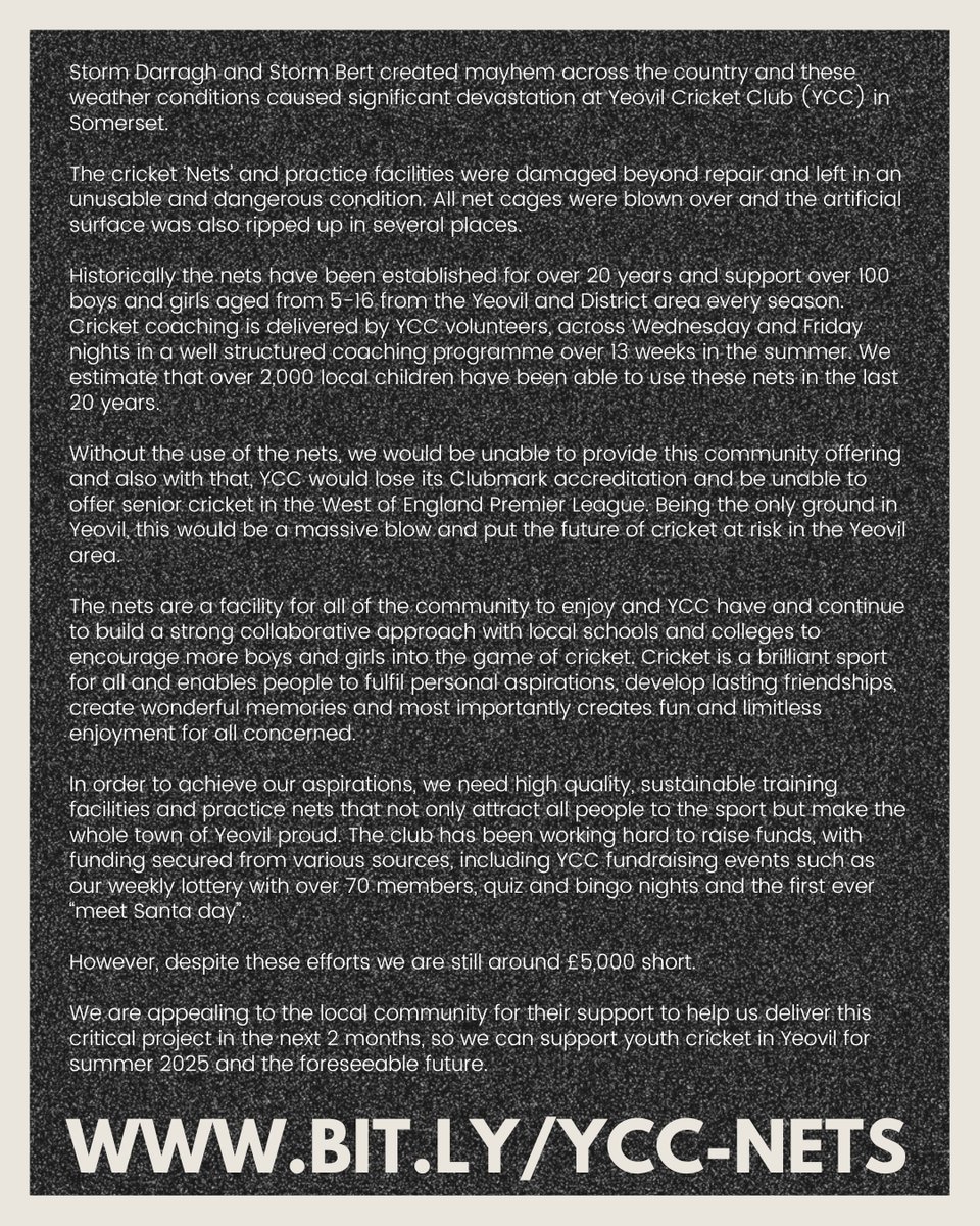 CAN YOU HELP? 🙏

bit.ly/ycc-nets

⤵️⤵️