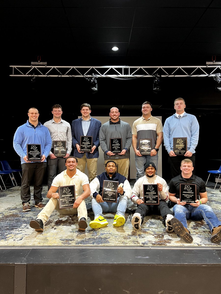 The 2024 MC Football Banquet was a success! Congrats to our special award winners! #PioNation