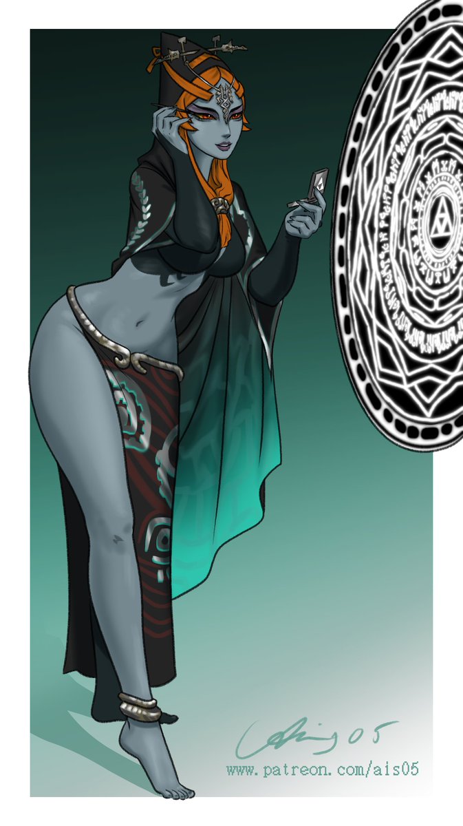 Midna makeup