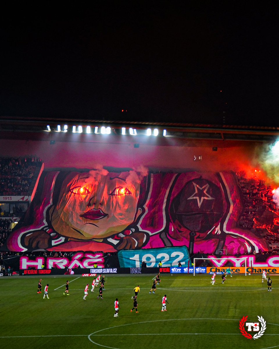 🫶❤️‍🔥🔥

#Slavia #TribunaSever