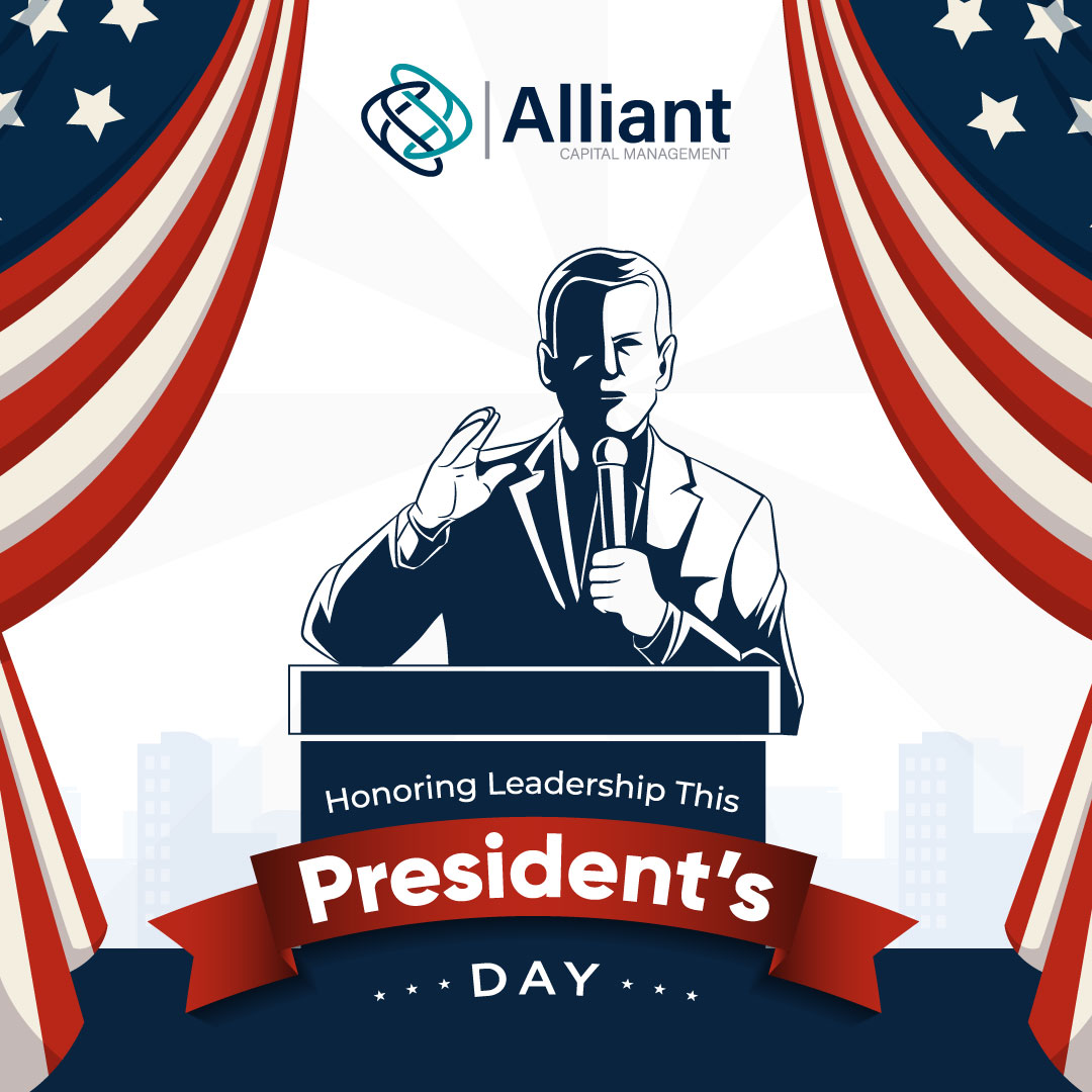 On President's Day, take some time to reflect on the leadership and vision that have guided our nation through its history. This day is about celebrating the values our nation has stood for—integrity, resilience, and progress. 

#PresidentsDay #AlliantCapitalManagement