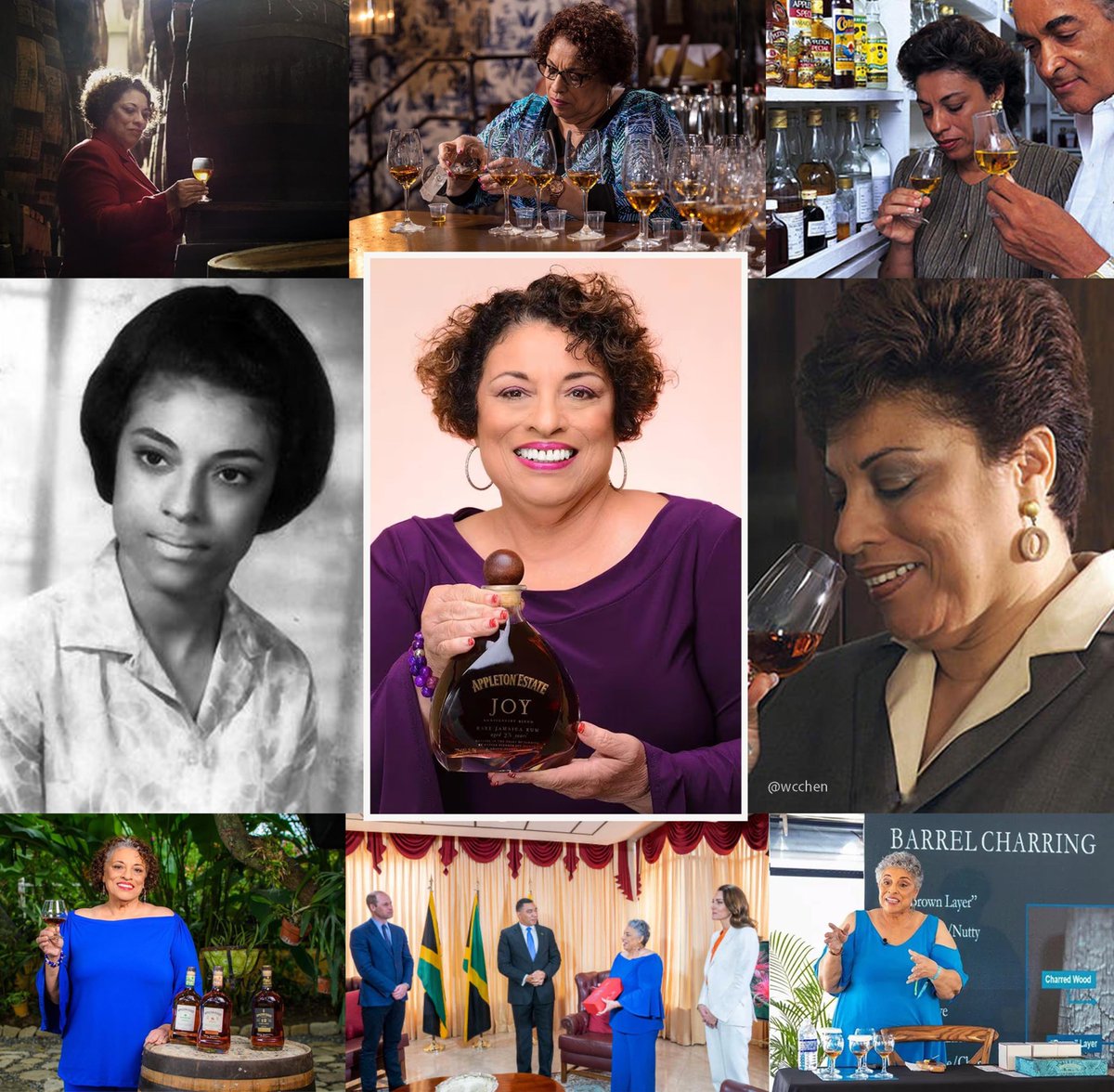 Joy Spence, Legendary #Jamaican chemist and master blender, born 74 years ago today on 17 Feb 1951, in Manchester. First female master blender in spirits industry. “The most influential woman in the cocktail and spirits industry”. Global recognition and respect.