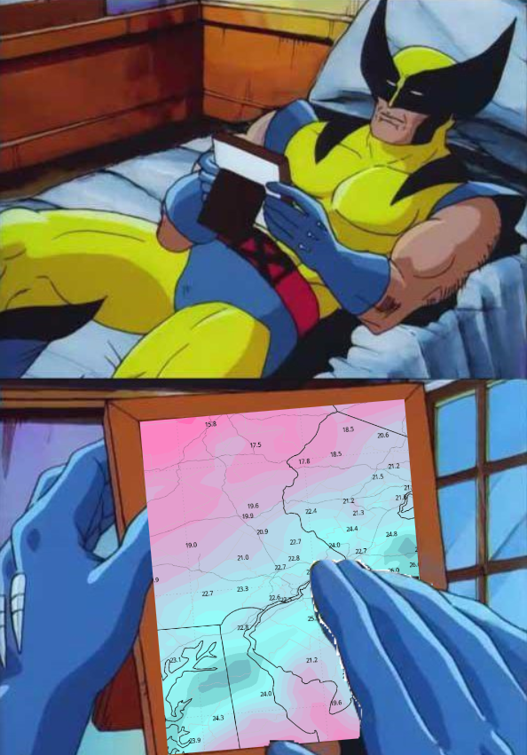 Two days ago sure was nice.