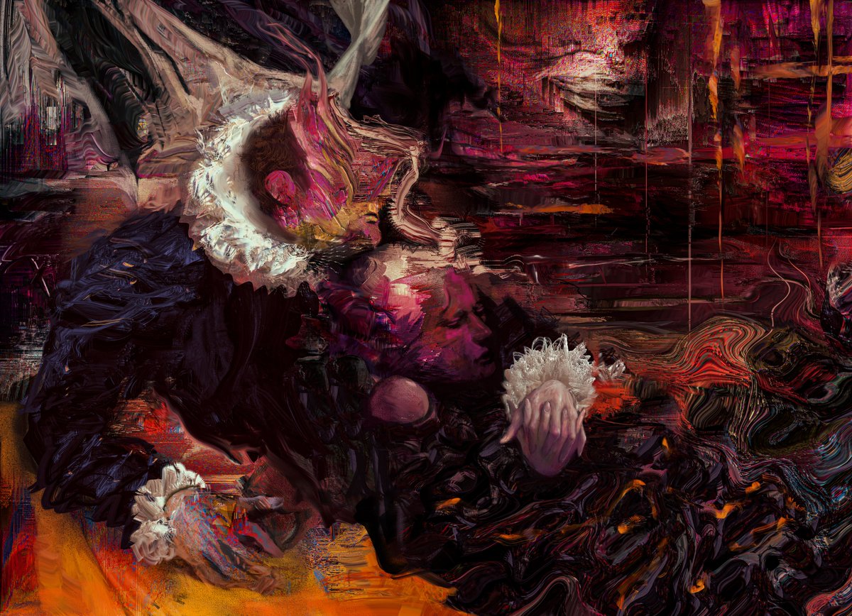 Pinned thread with a small sample of my physical and digital work and my art talk for easy access: