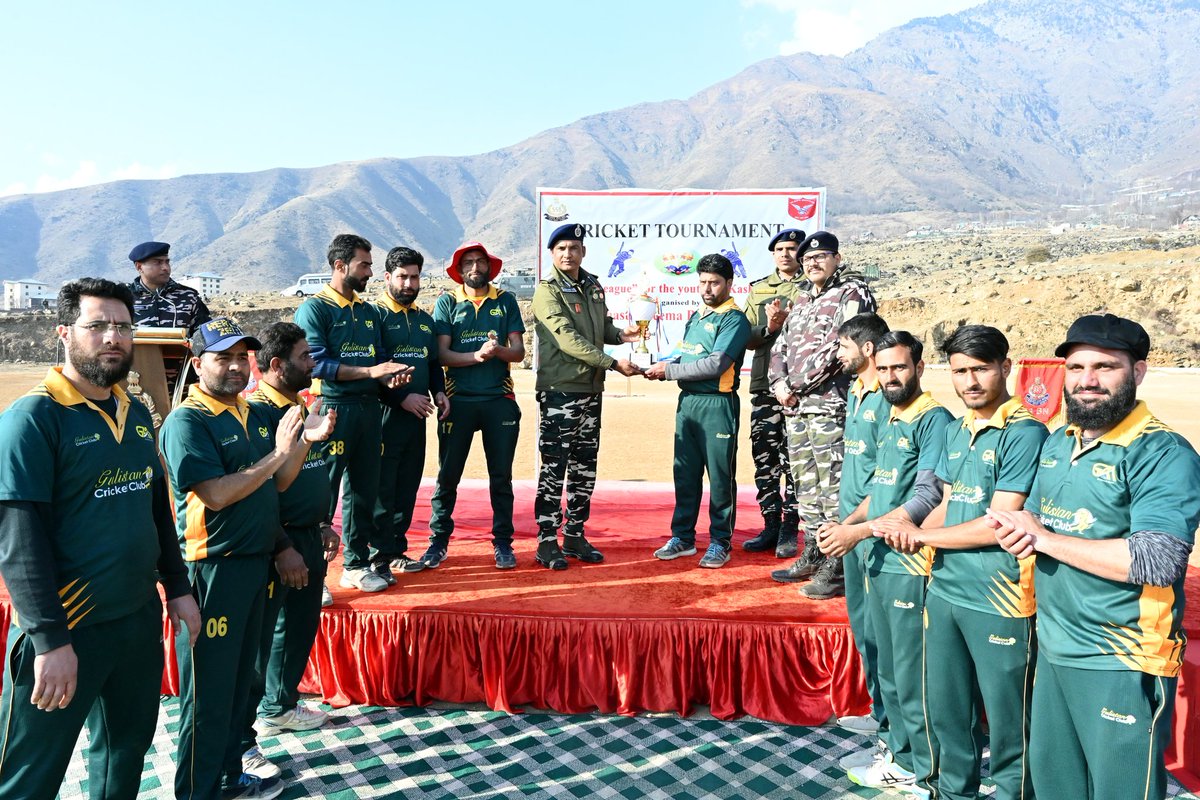 On 17th February 2025, the Super 8 League Cricket Tournament came to a successful conclusion at Dignibal, Ganderbal (J&amp;K), organized by 13 Bn SSB. The tournament, which ran from 11th to 17th February 2025, saw 12 teams compete.
