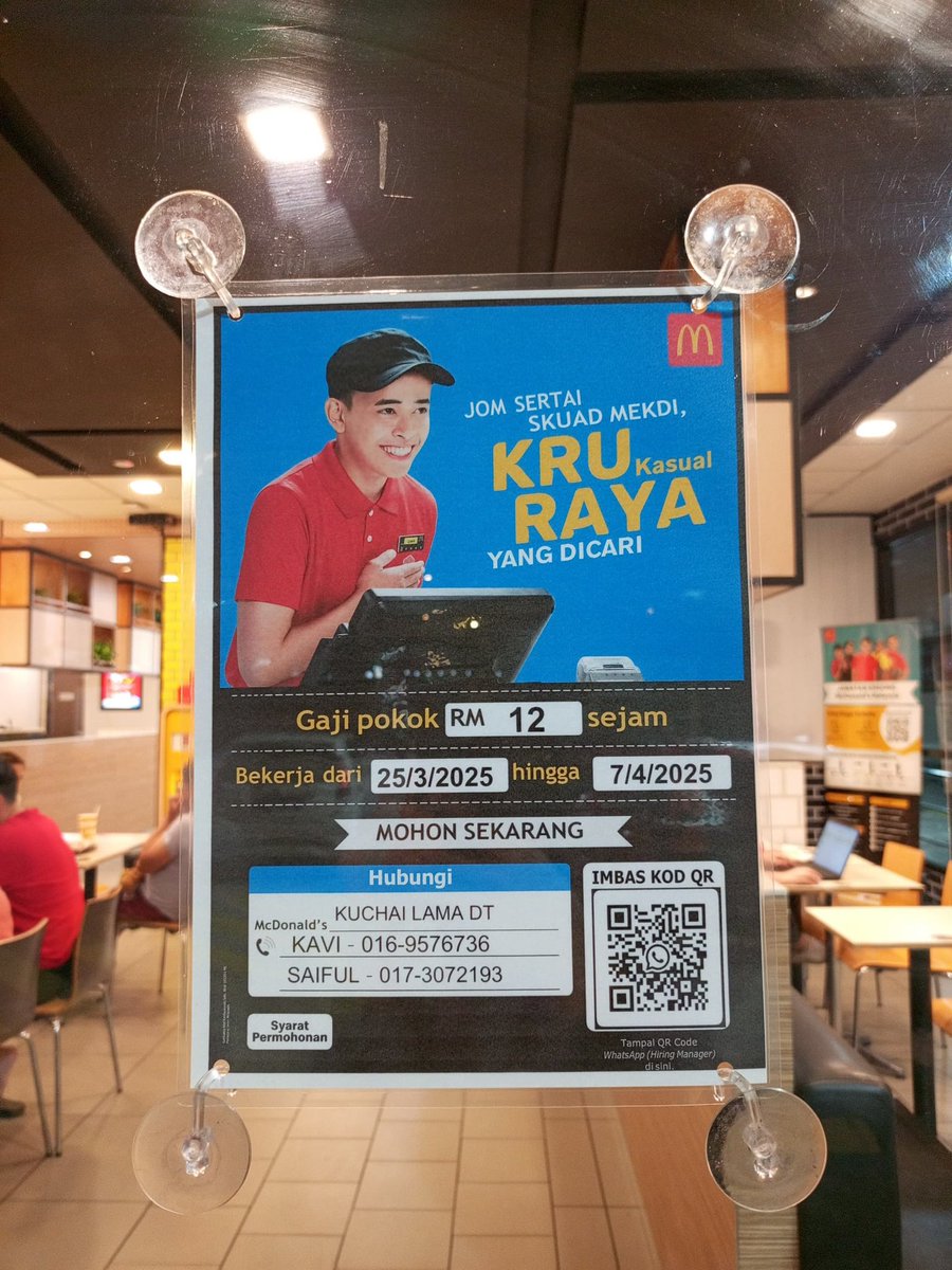 Berminat boleh call atau msg nombor yang tertera