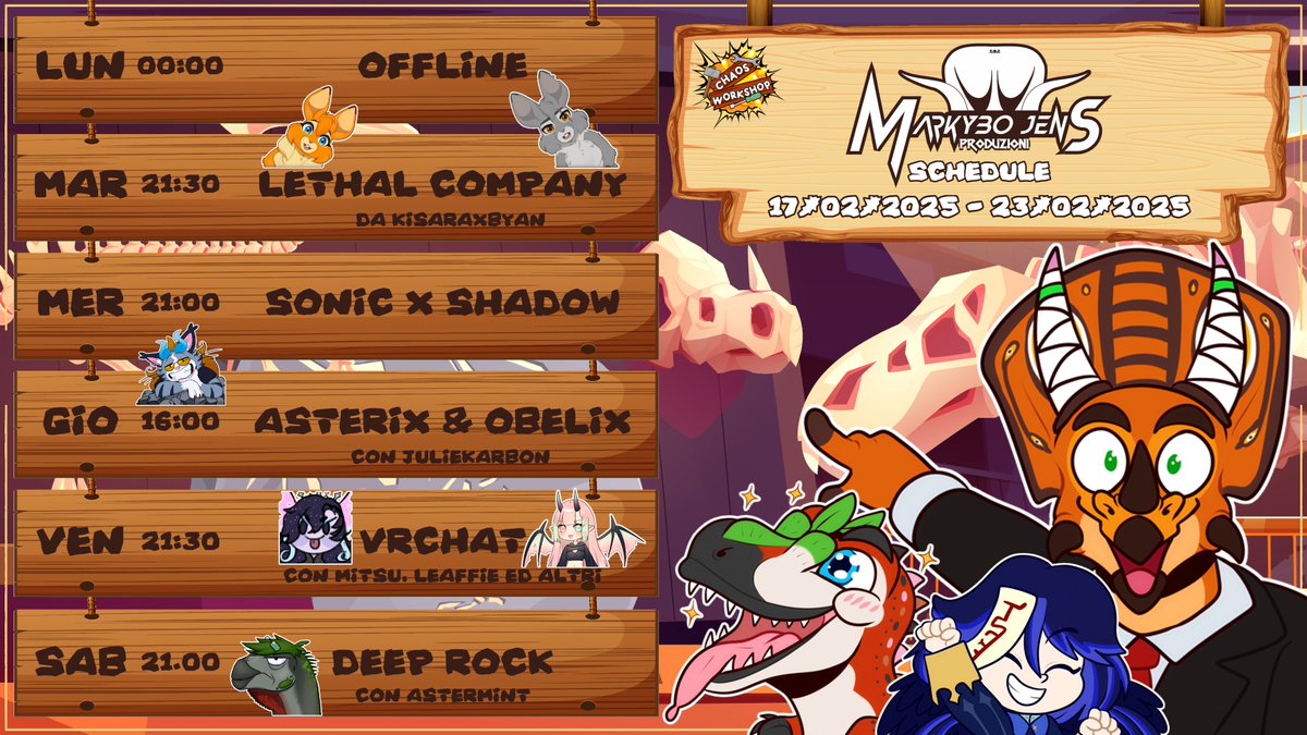 🇮🇹 Markybo Jens Produzioni -Dinosaur Vtuber🦖 tweet media