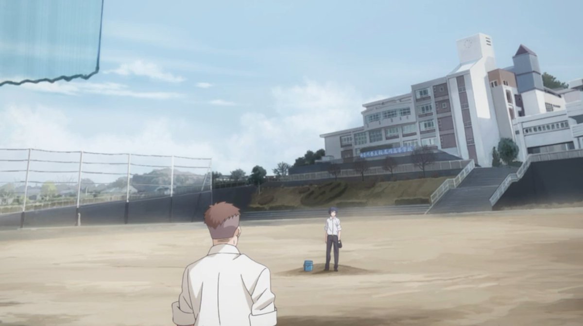 type88jp's tweet photo. アクエリオンの学校、JustBecause!と一緒かと思って見返したけど全然違った... https://t.co/xbUbcpU7y9