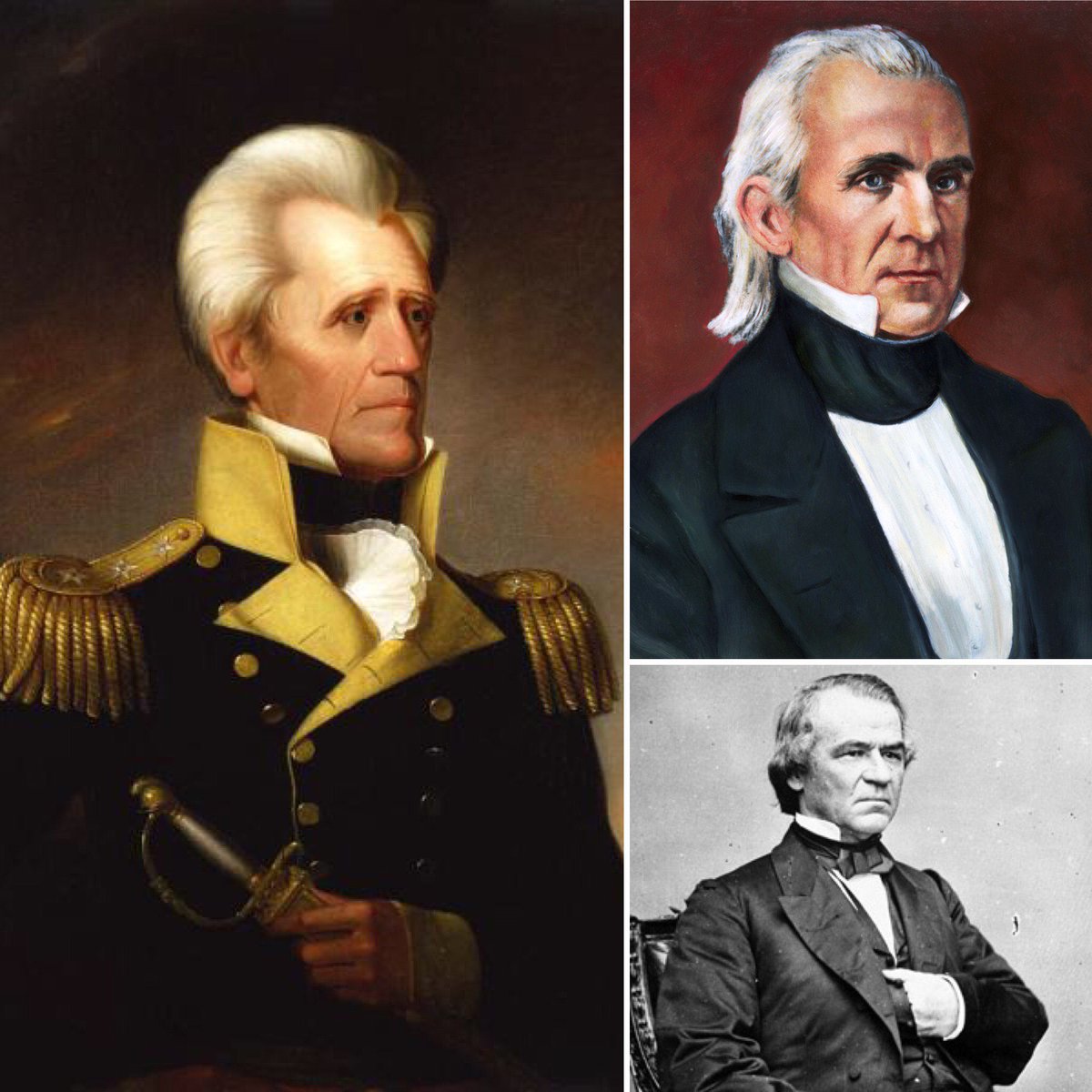 Happy Presidents Day to the three American Presidents from Tennessee.