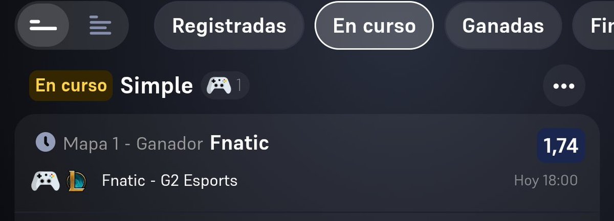 🧐 Para hoy, de momento, esto.

Está la #LEC al rojo vivo.

Para mí, FNC sigue siendo el mejor equipo. Veremos cómo ha evolucionado G2. 

#LeagueOfLegends #BettingX #GamblingX
