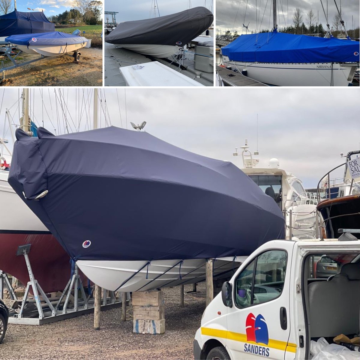 Sanders are not only renowned for making race winning &amp; #cruising #sails, we also have a fantastic Covers Loft who specialise not only in #boat #covers, but sprayhoods, stackpacs &amp; awnings to name a few of the other #yacht items we provide in the #Lymington &amp; surrounding area.