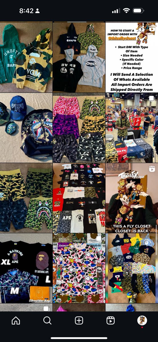 YoungFlooat's tweet photo. Wassup My Peoples
Just Wanted To Share My New Segment
#COOLTIME W FLOOATER
Unboxing , Showcase Video Series Based Around The Gear I Stock Up & Sell
#BAPEPLUG SHOP NAME: β¬οΈ
@ThisAFlyCloset On Instagram https://t.co/P80SFY6EG9