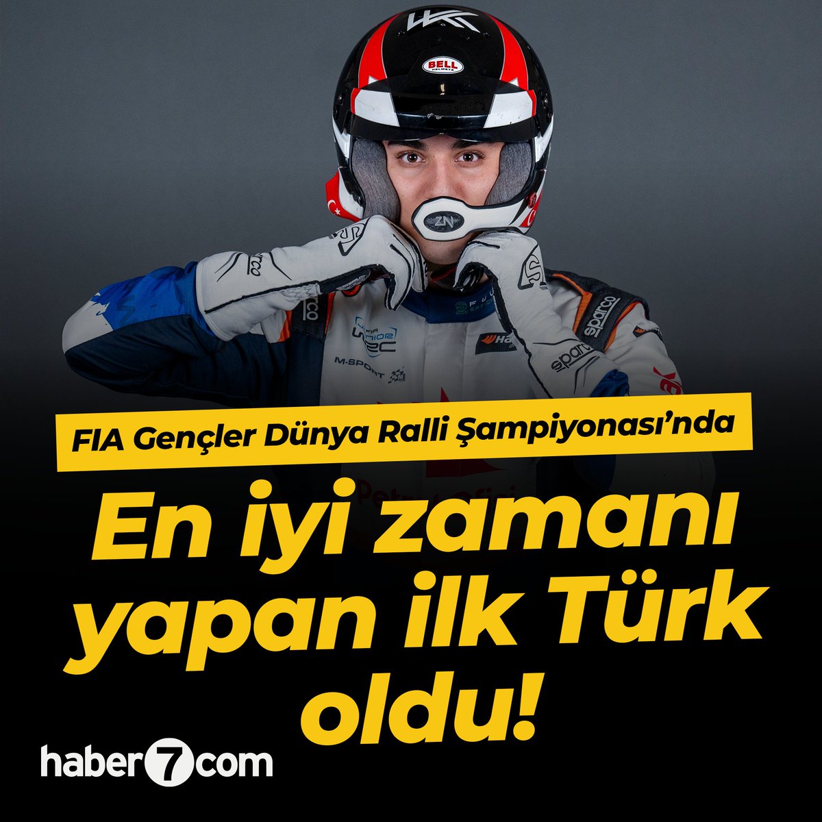 👏🇹🇷 Genç ralli şampiyonu Kerem Kazaz, ilk kez katıldığı FIA Gençler Dünya Ralli Şampiyonası'nda (JWRC) en iyi zamanı yapan ilk Türk pilot oldu.