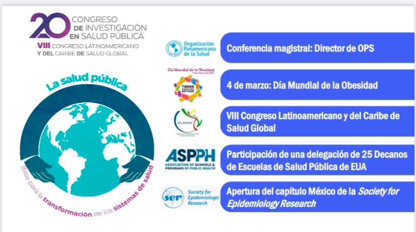 Estamos a días de que inicie nuestra edición número 20 del Congreso de Investigación en Salud Pública, con el lema "La salud pública: base para la transformación de los sistemas de salud".

lajornadamorelos.mx/opinion/conver…

Les esperamos del 4 al 7 de marzo en el #20CONGISP